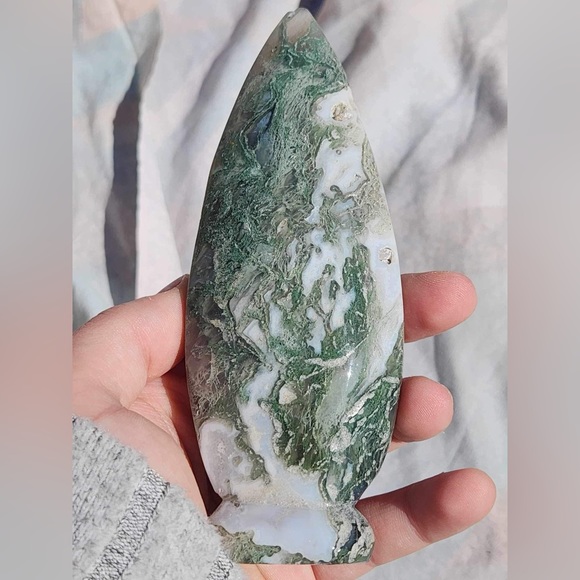 Moss Agate FreeForm - Picture 4 of 5
